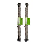 Falcon Stainless Connector Flex 1-1/4" 18" Lot Of Ea New. Price: $288.24.