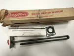 Dayton 2E499 4500W 240V Flange Mount Bolt Water Heater Element Open. Price: $18.00.