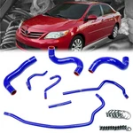 Hps Blue Silicone Radiator Coolant Hose Kit For 09-13 Toyota Corolla 1.8L New. Price: $217.00.
