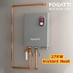 Fogatti Tankless Water Heater Electric 240V 27KW Digital Display Instant 6.7 Gpm New. Price: $399.99.