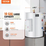 Electric Water Heater, 10 Gallon Tank Instant Hot Bath New. Price: $205.92.