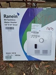 Ranein 18"X18" Rv Tankless Water Heater Door Kit (black) Model# RA65-1818 Open. Price: $59.00.