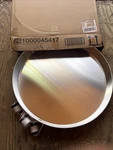 LOT-5 Everbilt 22 Aluminum Silver Round Water Heater Drain Pan W/ Pvc Fitting New. Price: $30.00.