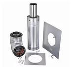 Rheem Protech Stainless Steel 3 In. X 5 Horizontal Vent-straight Termination New. Price: $85.79.