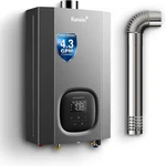 Gen Ii Propane Gas Tankless Water Heater Max 4.3 Gpm, 100,000 Btu Indoor On Dem New. Price: $403.26.