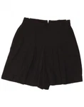 Vintage Womens High Waist Pleated Casual Shorts Uk 12 Medium W28 Black BD27 Pre-owned. Price: $15.49.