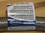 Proflo PFX146224 3/4" Fip 24" Ss Braid Reinforced (qty 2) New. Price: $39.55.