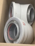 Ubbink 224050 45 Degree Plastic Vent Pipe Elbow Set Of New Fast Ship!. Price: $62.35.