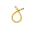 Ez-fluid 24" Stainless Steel Corrugated Yellow Epoxy Coated 1/2" Mip F... New. Price: $28.94.