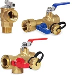 3/4 Inch Tankless Water Heater Isolation Valve Kit Pressure Relief Csa Approved New. Price: $67.99.