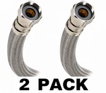 Pack Fluidmaster GIDDS-481020 B1H24 Water Heater Connector, 3/4 In, Fip, 24" New. Price: $24.99.