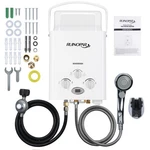 Portable Water Heater Propane Tankless - 6L 1.58GPM Rv On Demand Hot Gas Outd... New. Price: $154.39.