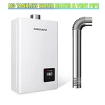 Mizudo Natural Gas Tankless Hot Water Heater 3.6 Gpm 80,000 Btu Demand Excellent. Price: $219.99.
