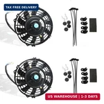 Mostplus Black Universal Electric Radiator Slim Fan Push/pull 12V + Mounting Kit New. Price: $57.61.