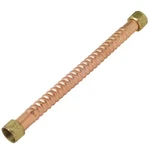 Plumb Shop Brasscraft WB00-12N Flex Water Heater Connector, 3/4 In, Fip, New. Price: $17.49.