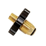Hooshing Soft Nose Pol Propane Gas Fitting With 1/4" Npt Male Tank Atapter 10 New. Price: $13.05.