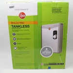 Rheem RETEX-18 Electric Tankless Water Heater Performance 18KW 3.5 Gpm 240V New. Price: $328.98.