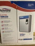 Rheem Richmond RMTEX-18 Essential Tankless Electric Water Heater, 3-1/2" 3.17 New. Price: $300.00.