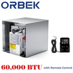 Orbek Rv Tankless Water Heater Propane 60,000 Btu Remote Control Without Door New. Price: $249.99.