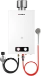 Camplux Tankless Water Heater, 4.22 Gpm Propane With 4.33'' S/s Lp Open. Price: $349.00.