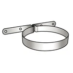 Rinnai 169044 Pipe Clamp Universal Plastic New. Price: $25.09.