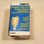 Watts 1/4" FV-4M1 Regulator Automatic Float Vent 150 Psi 240 New. Price: $15.00.