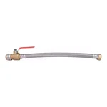 Sharkbite UR3088FX18BVG Water Heater Connector, "l, 200 Psi New. Price: $40.75.