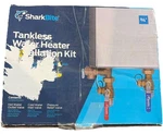 Sharkbite 3/4 In. Tankless Water Heater Valves Installation Kit 25374 - Open Box. Price: $39.99.