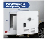 Ranein 18"X18" Rv Tankless Water Heater Door Kit (white) Model# RA65-1818 New. Price: $35.00.
