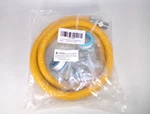 Miflus 72" Dryer Gas Line Hose 3/4" Flexible Natural With Connectors New. Price: $14.95.