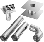 3" Stainless Steel Vent Pipe Kit For Gas Tankless Water Heaters, Includes New. Price: $628.94.