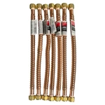 Everbilt Water Heater Supply Line 3/4" Fip X 18" 100044289(LOT Of 7) (ya) New. Price: $85.61.