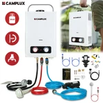 Camplux 6L Outdoor Gas Water Heater W/pump Option Portable Shower For Rv Camping New. Price: $219.99.