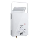 Tengchang Portable Propane Hot Water Heater Tankless 1.6 Gpm 6L, White New. Price: $143.99.