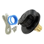 Valterra Black Plastic City Flush Water Fill 1/2" Mpt Brass Check Valve New. Price: $29.86.