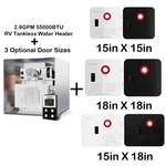 Fogatti Rv Tankless Water Heater Propane 2.9 Gpm 55,000 Btu On Demand FS08B1S New. Price: $555.99.