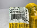 Brasscraft CSSB21-18 Gas Connector 3/4" Fip X Mip 18" New. Price: $15.88.