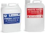 Ozark River Portable Sinks 5 Gallon Fresh & 6 Waste Water Tank Bundle New. Price: $99.95.