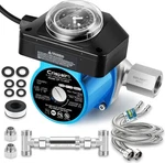 Instant Hot Water Recirculating Pump Kit With 304 Stainless Steel Bypass Blue New. Price: $185.94.