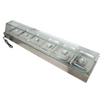 Intbuying Commercial Food 6 Pan Electric Buffet Soup WARMER10-190223 New. Price: $359.45.