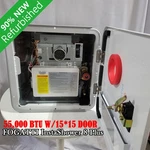 Fogatti Rv Tankless Water Heater 55,000 Btu 2.9 Gpm Propane Gas 15''X15'' White Used. Price: $349.99.