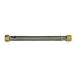 Kissler 88-4024 Water Heater Supply Line, 3/4X3/4, 24IN.L New. Price: $17.79.