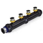 4-PORT Pex Press Manifold Closed 3/4" 1/2" New. Price: $14.33.