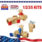 Brass 3/4IN Tankless Water Heater Valve Kit For Rheem/rinai/ecosmart/navien Etc. New. Price: $54.99.