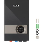 Vevor 18KW Instant Hot Tankless Water Heater Electric Led Open Box Tested. Price: $220.99.