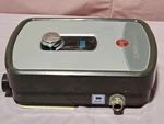 Rheem RETEX-13 Electric Tankless Water Heater, Electronic Temp Control, Gray Used. Price: $130.00.
