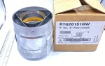 Metal-fab Water Heater Vent Pipe 3" Diameter 6" Length RTG20151GW Nib New. Price: $65.00.