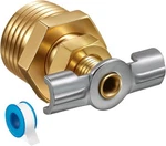 Dreyoo Pack 1/2'' Rv Water Heater Replacement Drain Valve With Tape, Brass New. Price: $17.58.