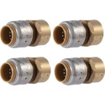(3)-SHARKBITE X Fnpt Straight Brass Push-to-connect Female Adapter New. Price: $108.18.