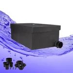Recpro 31 Gal Rv Holding Tank Black Waste Water 34X19.5X13 W/ Fittings New. Price: $324.95.